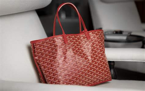 goyard black red|red goyards for sale.